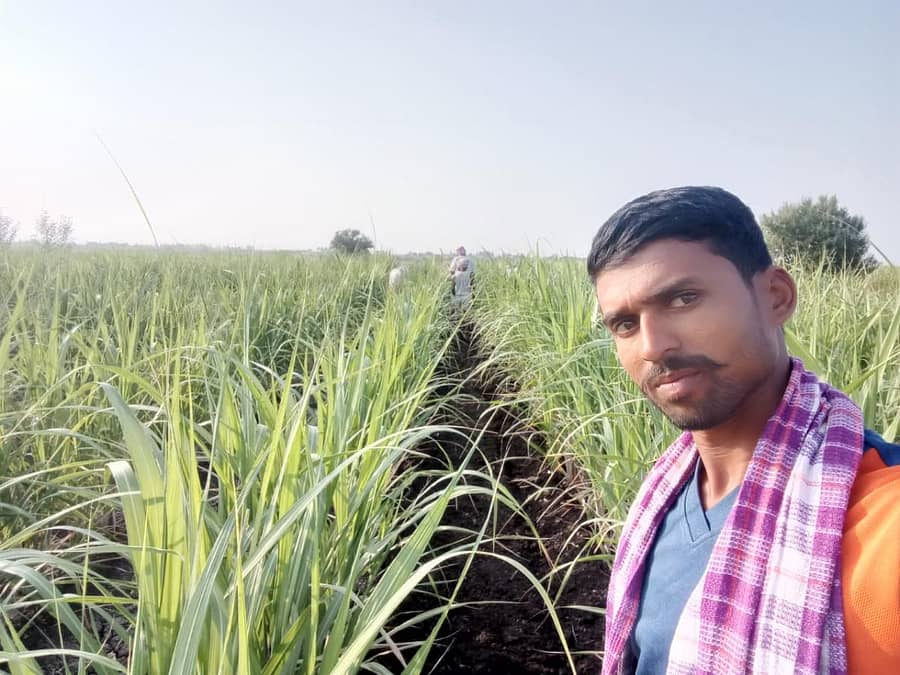 ಸಿರಿಧಾನ್ಯದೊಂದಿಗೆ ವೆಂಕಟೇಶ ಮೂಲಿಮನಿ