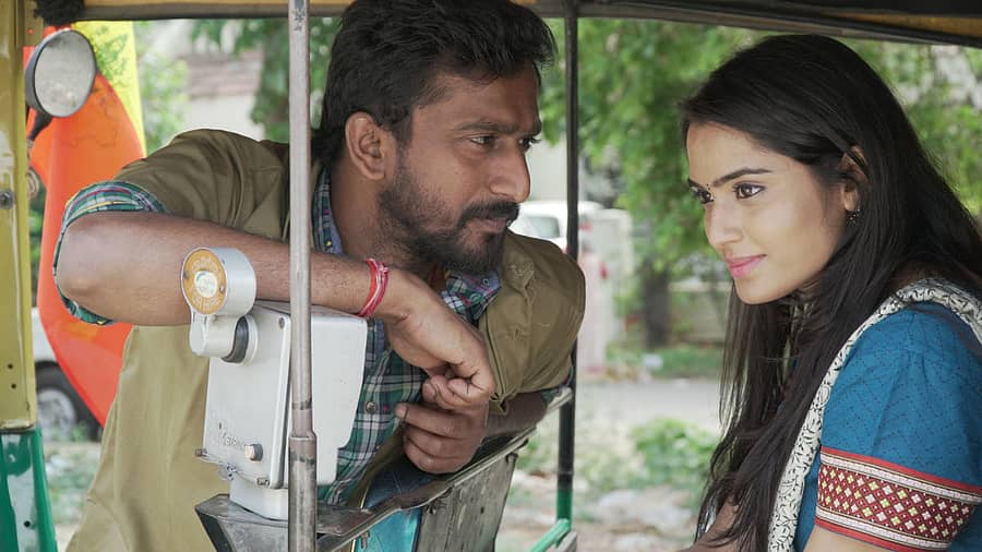 ಕಪಟನಾಟಕ ಪಾತ್ರಧಾರಿ ಚಿತ್ರದಲ್ಲಿ ಸಂಗೀತಾ ಭಟ್ ಜೊತೆ ಬಾಲು ನಾಗೇಂದ್ರ