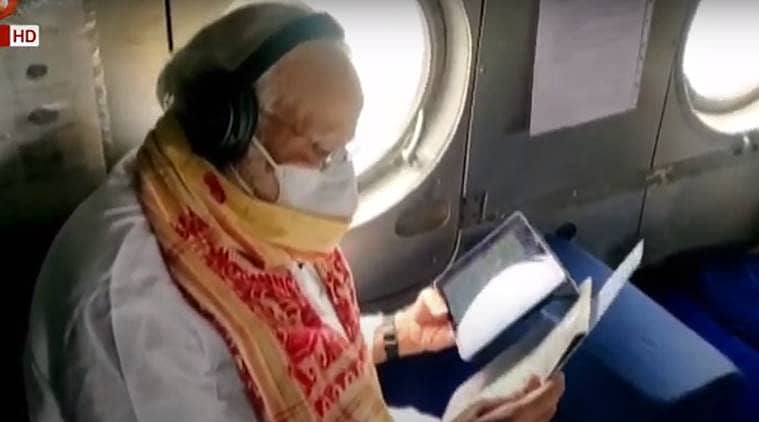 ಪ್ರಧಾನಿಯಿಂದ ವೈಮಾನಿಕ ಸಮೀಕ್ಷೆ