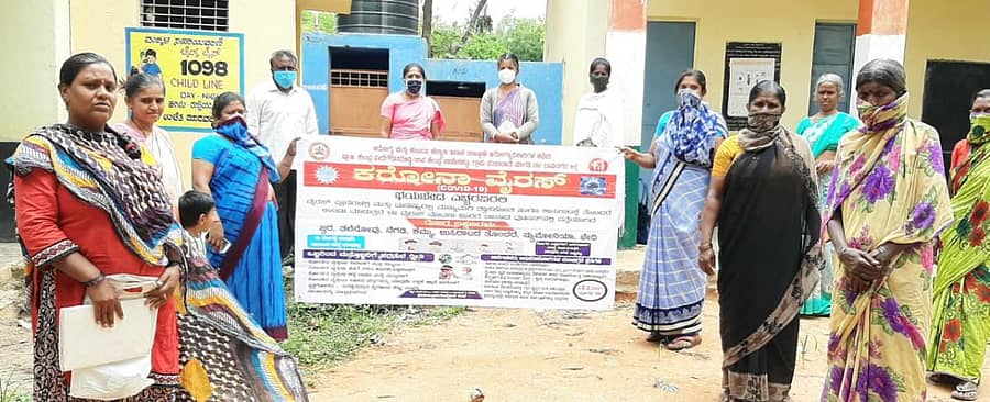 ಅಡಕಮಾರನಹಳ್ಳಿಯಲ್ಲಿ ಆರೋಗ್ಯದ ಕುರಿತು ಜಾಗೃತಿ ಮೂಡಿಸಲಾಯಿತು