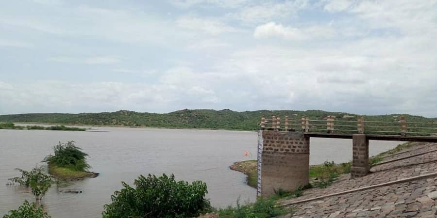 ತಾವರಗೇರಾ ಸಮೀಪದ ಕಿಲ್ಲಾರಹಟ್ಟಿ ಗ್ರಾಮದ ಕನಕನಾಲಾ ಜಲಾಶಯದ ನೋಟ