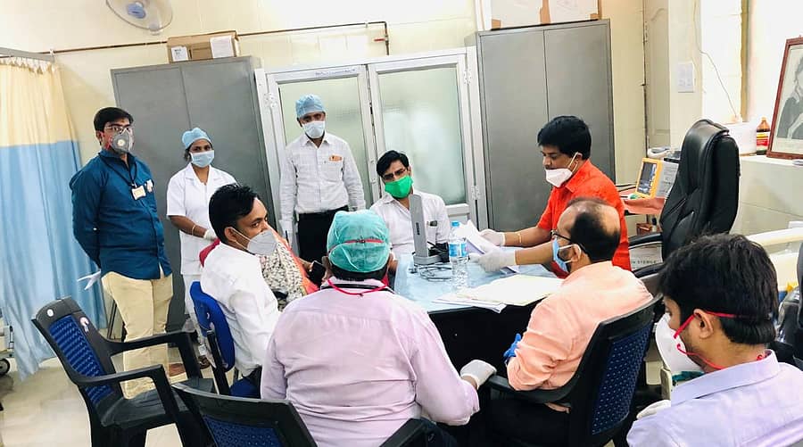 ಹುಮನಾಬಾದ್ನ ಸಾರ್ವಜನಿಕ ಆಸ್ಪತ್ರೆಯಲ್ಲಿ ಈಚೆಗೆ ಜೆಎಂಎಫ್ಸಿ ನ್ಯಾಯಾಧೀಶರು ಮತ್ತು ನ್ಯಾಯಾಲಯ ಸಿಬ್ಬಂದಿಯ ಆರೋಗ್ಯ ತಪಾಸಣೆ ನಡೆಸಲಾಯಿತು