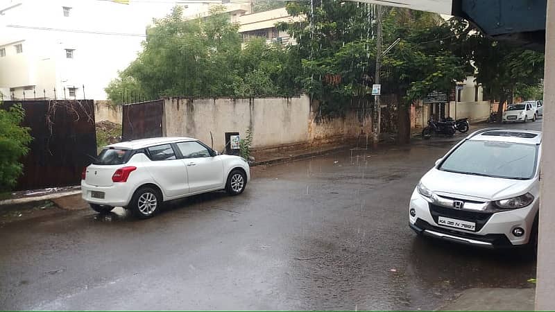 ಹೊಸಪೇಟೆ ನಗರದಲ್ಲಿ ಸುರಿದ ಮಳೆ