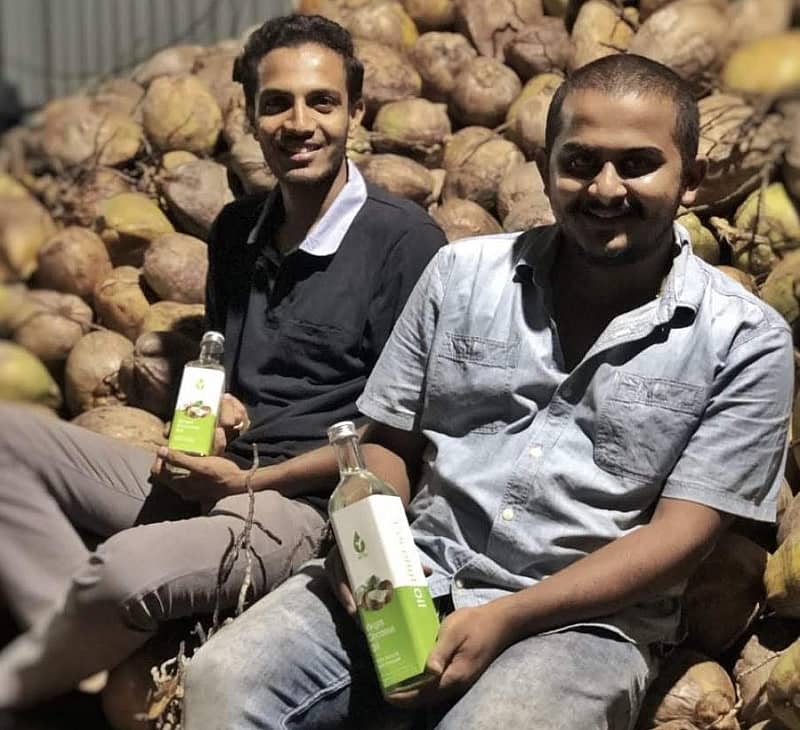 ನವೋದ್ಯಮದ ಸಹ ಸ್ಥಾಪಕರಾದ ಹರೀಶ್‌ ಗೌಡಾ ಮತ್ತು ಆಕಾಶ್‌ ಅನಂತ್‌