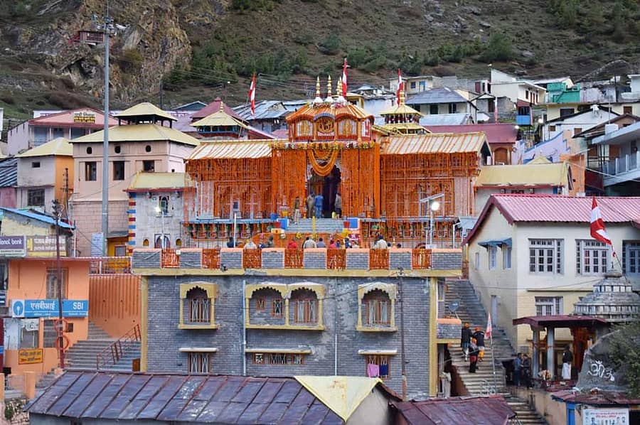 ‘ಚಾರ್ಧಾಮ್’ ಎನ್ನಲಾಗುವ ತೀರ್ಥಕ್ಷೇತ್ರಗಳ ಪೈಕಿ ಒಂದಾದ ಬದರಿನಾಥ ದೇವಸ್ಥಾನ