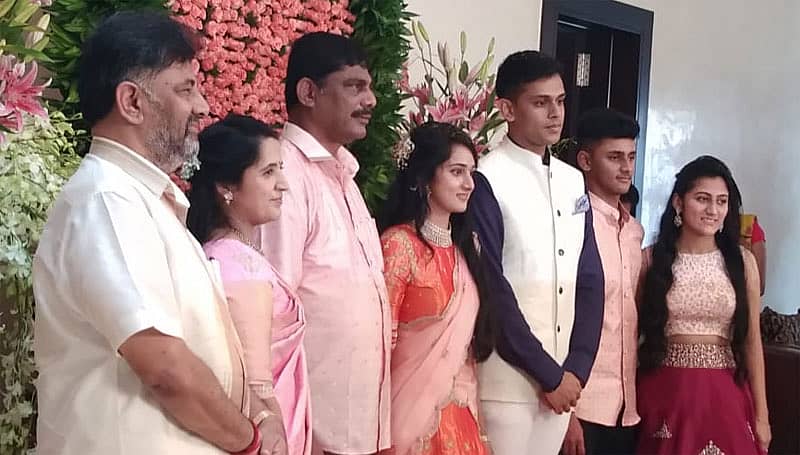 ಡಿ.ಕೆ.ಶಿವಕುಮಾರ್ ಪುತ್ರಿ ಮದುವೆ ಒಪ್ಪಂದ ಕಾರ್ಯಕ್ರಮ