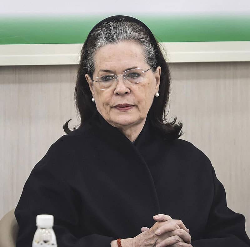 ಸೋನಿಯಾ ಗಾಂಧಿ