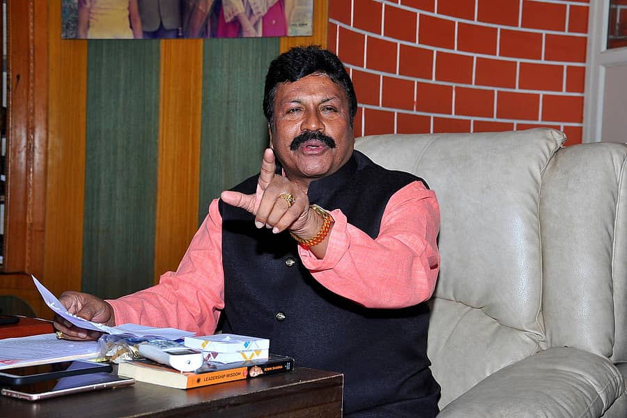 ಬಿ.ಸಿ.ಪಾಟೀಲ, ಕೃಷಿ ಸಚಿವ –  ಪ್ರಜಾವಾಣಿ ಚಿತ್ರ: ನಾಗೇಶ ಬಾರ್ಕಿ 