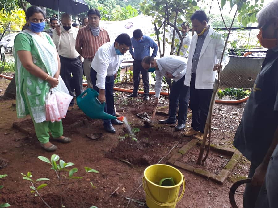 ಬೆಳಗಾವಿಯ ಕೆಎಲ್ಇ ಔಷಧ ವಿಜ್ಞಾನ ಕಾಲೇಜಿನಲ್ಲಿ ಎನ್ಎಸ್ಎಸ್ ಘಟಕದಿಂದ ಈಚೆಗೆ ವನ ಮಹೋತ್ಸವ ಆಚರಿಸಲಾಯಿತು
