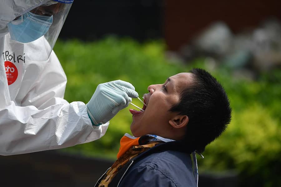 ಕೋವಿಡ್ ಪತ್ತೆ ಪರೀಕ್ಷೆಯ ಸಂಗ್ರಹ ಚಿತ್ರ