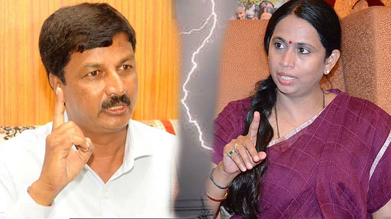 ರಮೇಶ್ ಜಾರಕಿಹೊಳಿ ಮತ್ತು ಲಕ್ಷ್ಮಿ ಹೆಬ್ಬಾಳ್ಕರ್