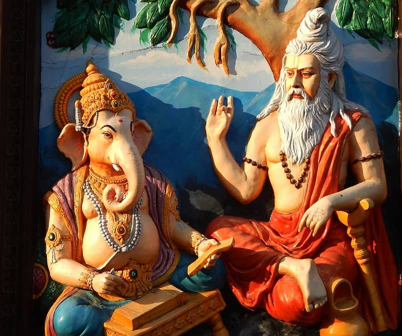 ವ್ಯಾಸರು ಮತ್ತು ಗಣಪತಿ