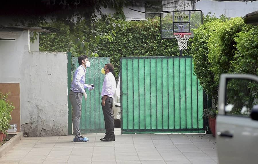 ದೆಹಲಿಯಲ್ಲಿರುವ ಅಹ್ಮದ್‌ ಪಟೇಲ್‌ ಅವರ ನಿವಾಸ