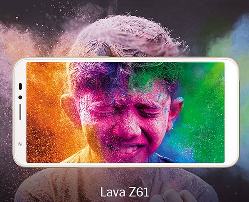 ಲಾವಾ ಹೊಸ ಫೋನ್ ಝಡ್61 ಪ್ರೊ