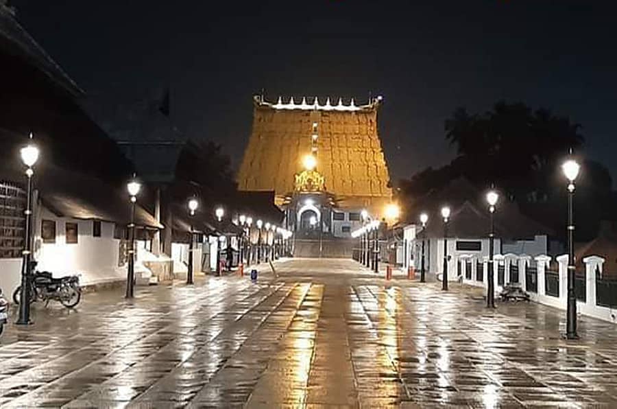 ತಿರುವನಂತಪುರದ ಅನಂತ ಪದ್ಮನಾಭಸ್ವಾಮಿ ದೇವಸ್ಥಾನ