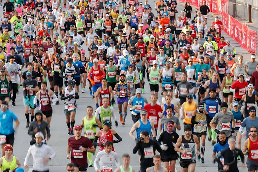 ಹೋದ ವರ್ಷ ನಡೆದಿದ್ದ ಷಿಕಾಗೊ ಮ್ಯಾರಥಾನ್‌ನಲ್ಲಿ ಪಾಲ್ಗೊಂಡಿದ್ದ ಸ್ಪರ್ಧಿಗಳು –ಸಂಗ್ರಹ ಚಿತ್ರ 