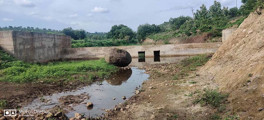 ಕಾಳಗಿ ತಾಲ್ಲೂಕಿನ ಸುಂಠಾಣ ದೊಡ್ಡ ತಾಂಡಾದ ಹತ್ತಿರ ನಿರ್ಮಿಸಿರುವ ಚೆಕ್ ಡ್ಯಾಂ.