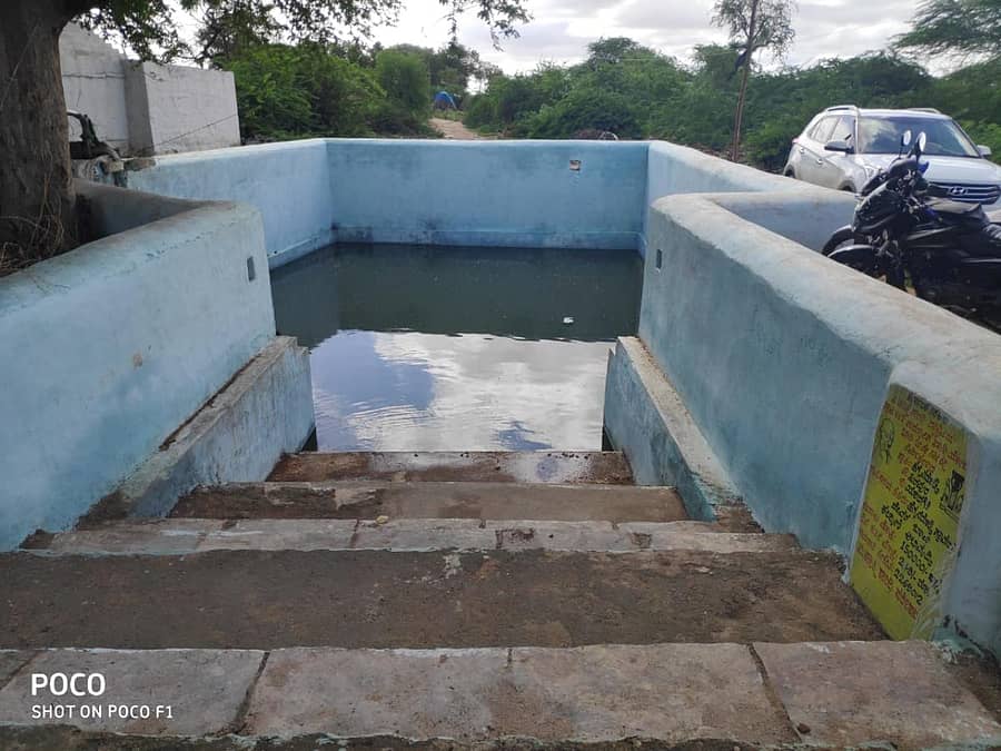 ಯಾದಗಿರಿ ಜಿಲ್ಲೆಯ ಹೆಗ್ಗನದೊಡ್ಡಿಯಲ್ಲಿ ಪುನಶ್ಚೇತನಗೊಂಡ ಕಲ್ಯಾಣಿ