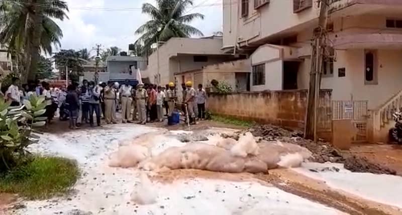 ಅಡುಗೆ ಅನಿಲ ಸೋರಿಕೆ