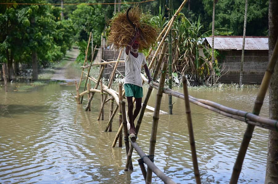 ಅಸ್ಸಾಂ ಪ್ರವಾಹ ಬಿಂಬಿಸುವ ಚಿತ್ರ