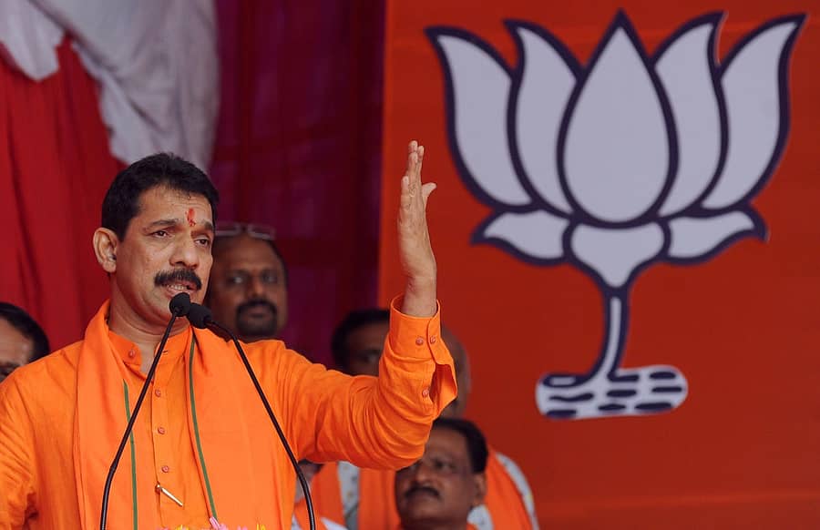 ಬಿಜೆಪಿ ರಾಜ್ಯ ಘಟಕದ ಅಧ್ಯಕ್ಷ ನಳಿನ್ ಕುಮಾರ್ ಕಟೀಲ್