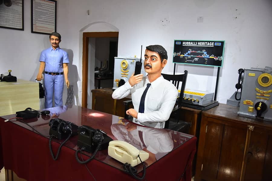 ಹುಬ್ಬಳ್ಳಿಯಲ್ಲಿ ಹೊಸದಾಗಿ ನಿರ್ಮಾಣಗೊಂಡಿರುವ ರೈಲ್ವೆ ವಸ್ಗು ಸಂಗ್ರಹಾಲಯದ ನೋಟ