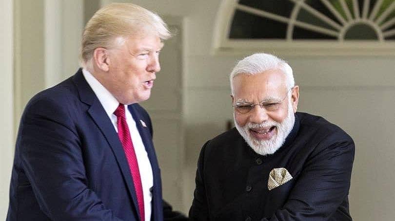 ಡೊನಾಲ್ಡ್ ಟ್ರಂಪ್ ಮತ್ತು ನರೇಂದ್ರ ಮೋದಿ