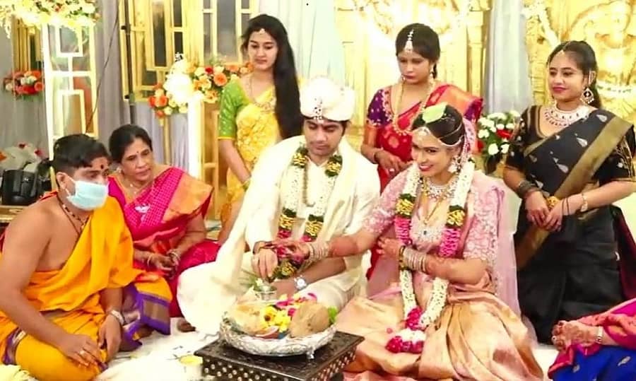 ಸುಜಿತ್ ಮದುವೆಯ ದೃಶ್ಯ