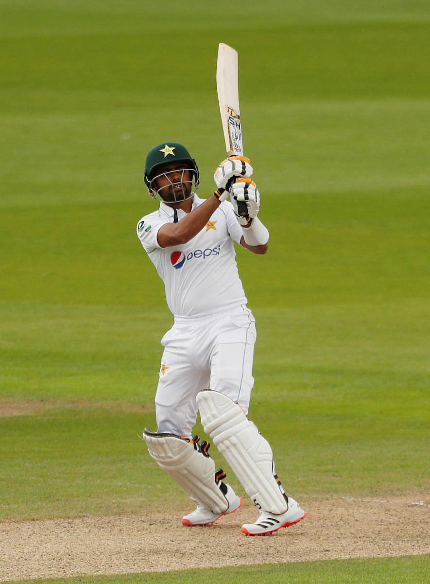 ಬಾಬರ್ ಆಜಂ ಬ್ಯಾಟಿಂಗ್ ವೈಖರಿ –ರಾಯಿಟರ್ಸ್ ಚಿತ್ರ