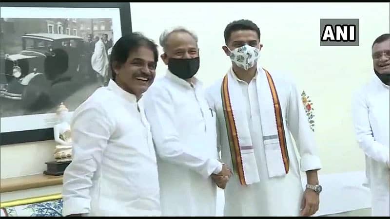 ಅಶೋಕ್ ಗೆಹ್ಲೋಟ್, ಸಚಿನ್ ಪೈಲಟ್