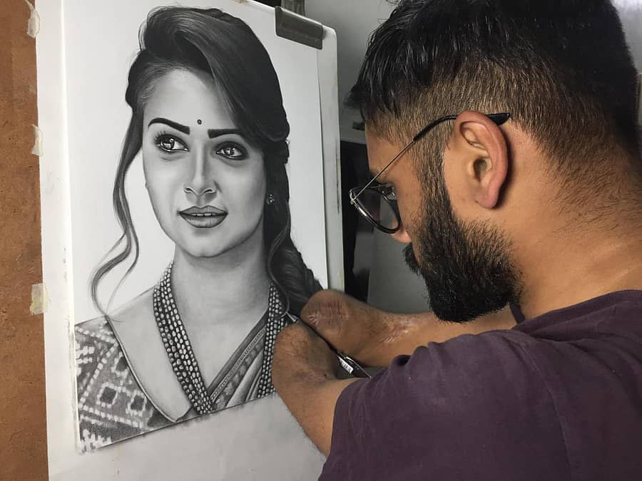 ರಚಿತಾ ರಾಮ್ ಸ್ಕೆಚ್ ಜತೆಗೆ ಧವಳ್ ಖತ್ರಿ