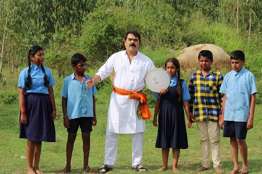 ‘ಪ್ರಚಂಡ ಪುಟಾಣಿಗಳು’ ಚಿತ್ರದ ದೃಶ್ಯ