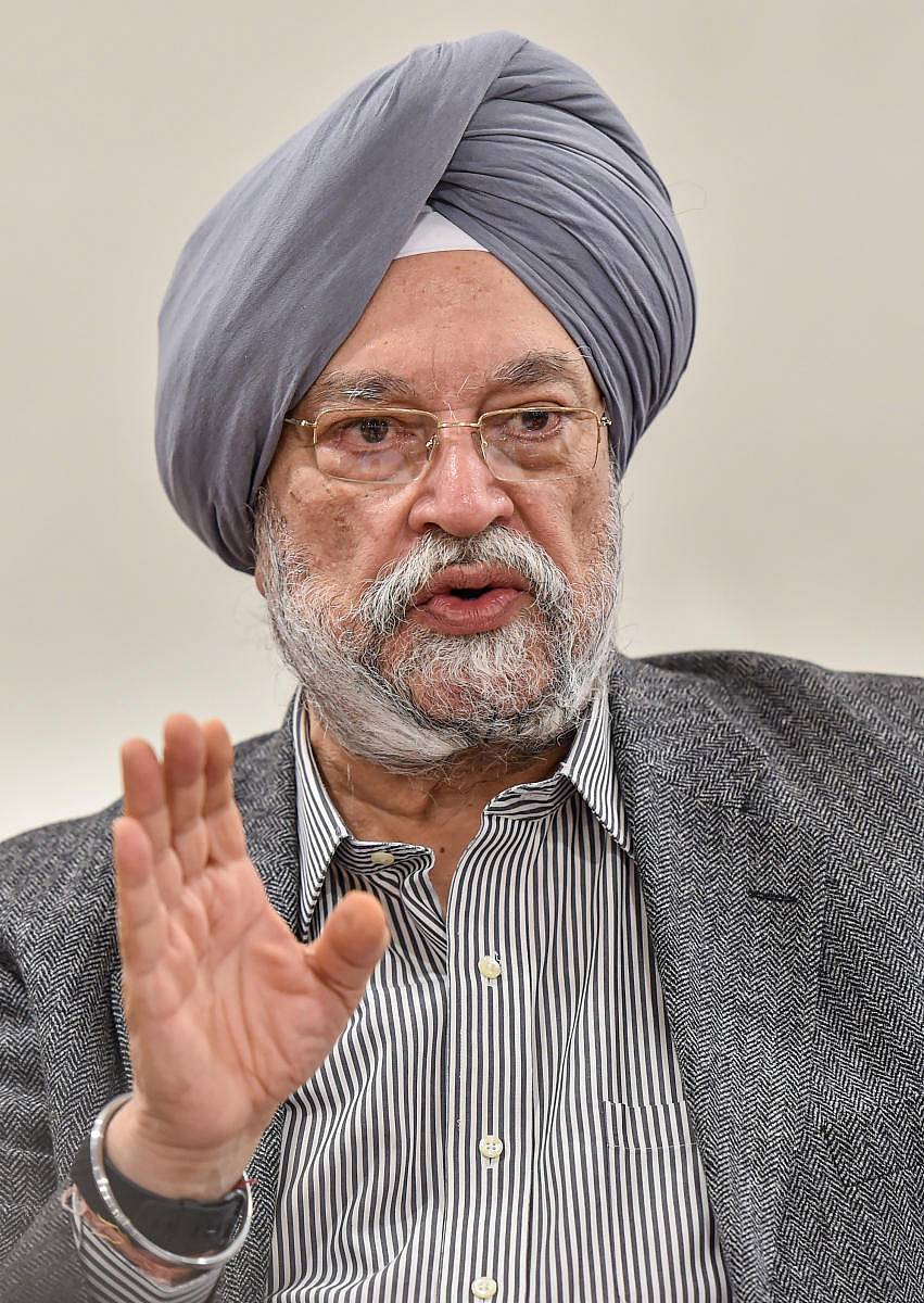 -ಹರದೀಪ್‌ ಸಿಂಗ್‌ ಪುರಿ, ನಾಗರಿಕ ವಿಮಾನ ಸಚಿವ