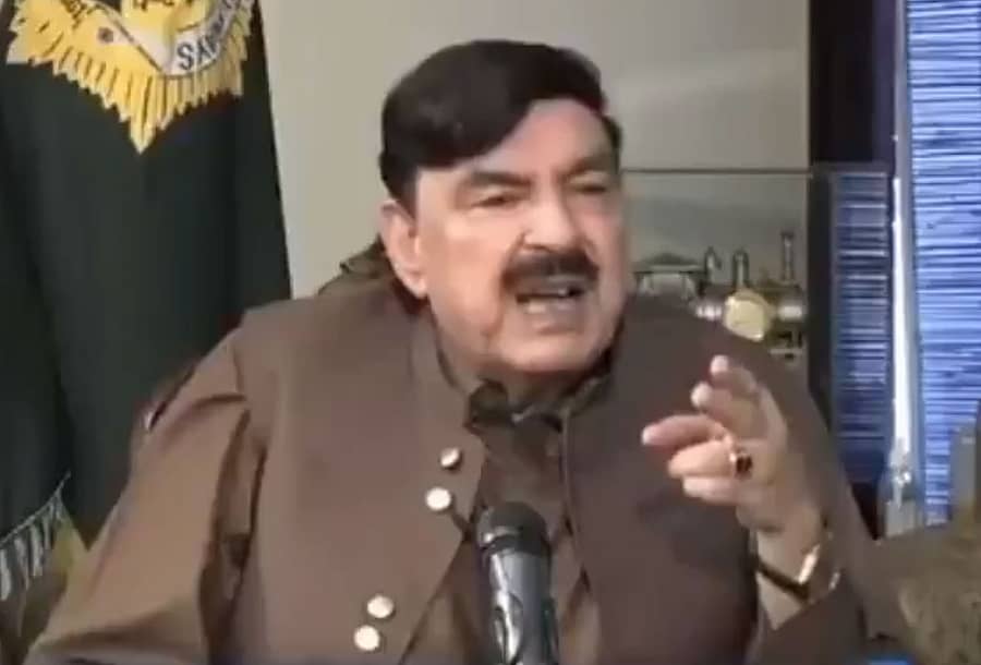 ಪಾಕಿಸ್ತಾನದ ಸಚಿವ ಶೇಖ್ ರಶೀದ್