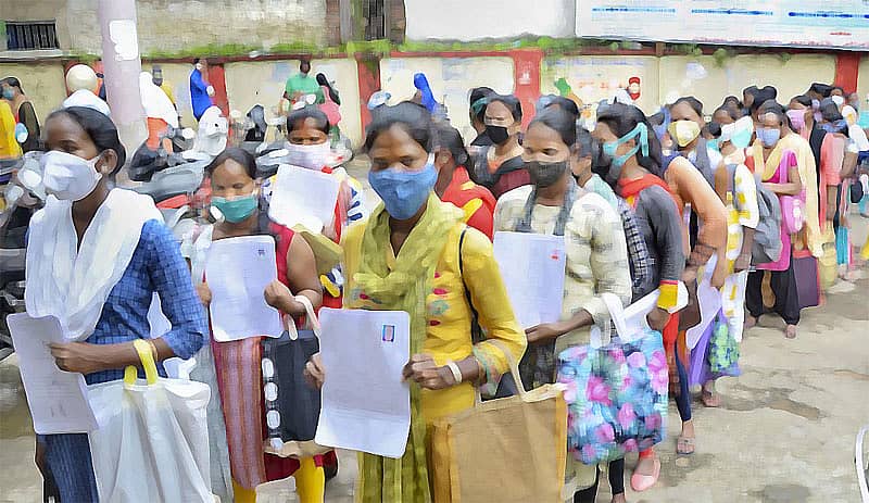 ನೇಮಕಾತಿ ಪ್ರಕ್ರಿಯೆಯಲ್ಲಿ ಭಾಗಿಯಾಗಿರುವ ಅಭ್ಯರ್ಥಿಗಳು–ಸಾಂದರ್ಭಿಕ ಚಿತ್ರ