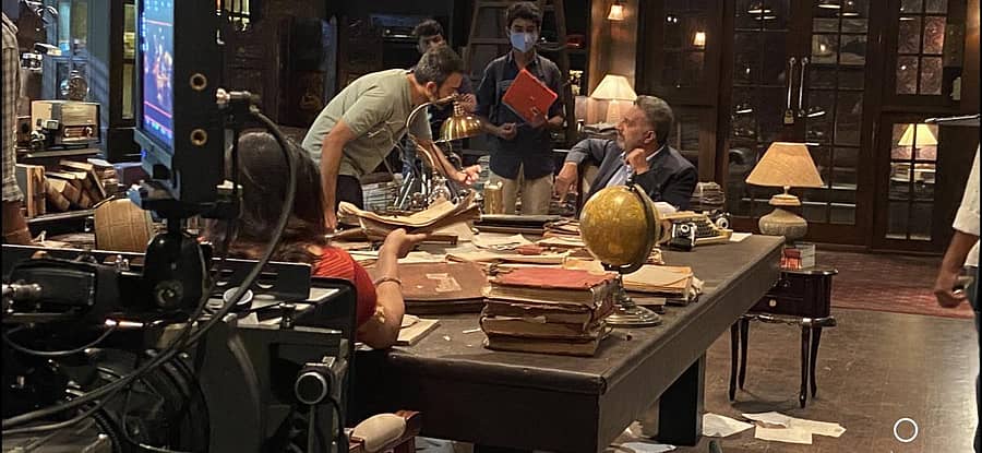 ‘ಕೆಜಿಎಫ್ ಚಾಪ್ಟರ್ 2’ ಚಿತ್ರದಲ್ಲಿ ಪಾಲ್ಗೊಂಡಿರುವ ಪ್ರಕಾಶ್ ರಾಜ್