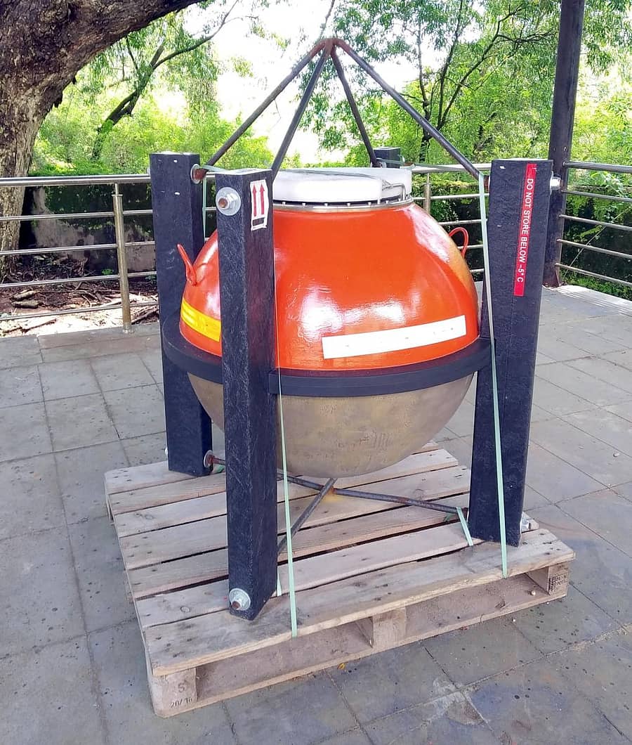 ಕಾರವಾರದ ಕಡಲ ಜೀವವಿಜ್ಞಾನ ಅಧ್ಯಯನ ಕೇಂದ್ರಕ್ಕೆ ತರಲಾಗಿರುವ ಸುಧಾರಿತ ‘ಸಾಗರ ಹವಾಮಾನ ಮುನ್ಸೂಚನಾ ಉಪಕರಣ’