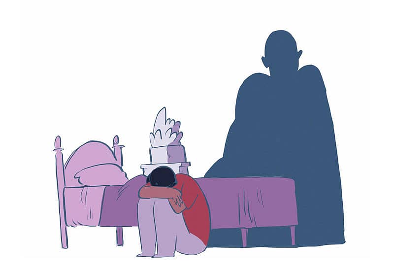 ಭಯ, ಆತಂಕದಲ್ಲಿರುವ ವ್ಯಕ್ತಿ–ಪ್ರಾತಿನಿಧಿಕ ಚಿತ್ರ