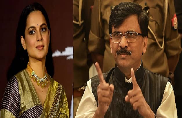 ನಟಿ ಕಂಗನಾ ರನೋಟ್‌ ಮತ್ತು ಶಿವಸೇನೆ ನಾಯಕ ಸಂಜಯ್‌ ರಾವತ್‌