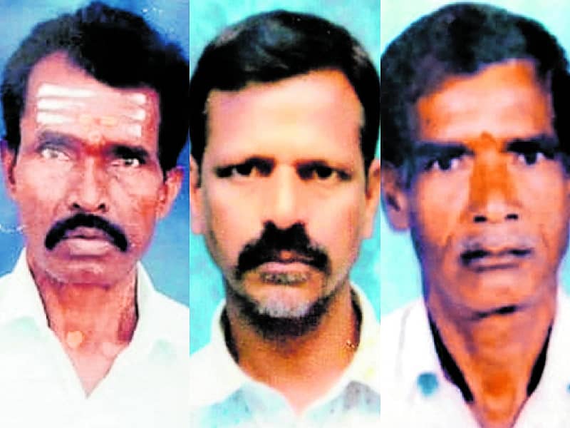 ಮೃತ ಅರ್ಚಕರಾದ ಪ್ರಕಾಶ್, ಆನಂದ್, ಗಣೇಶ್