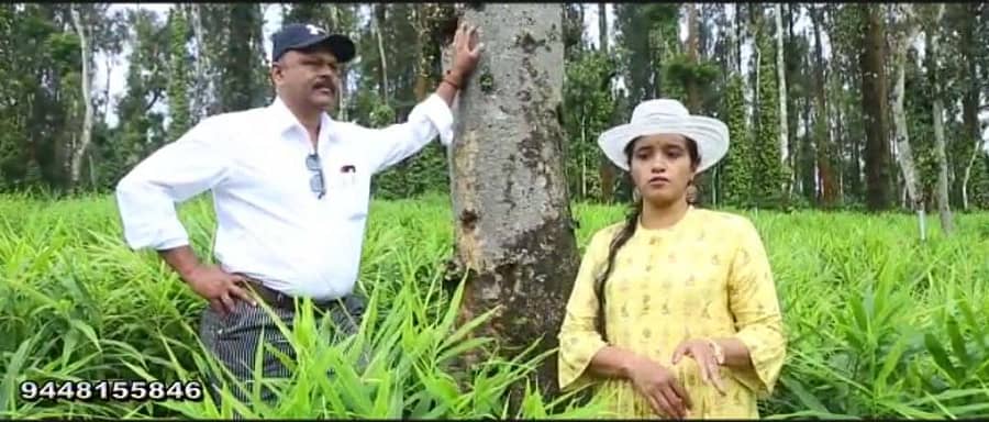 ಸಾವಯವ ಕೃಷಿಯಲ್ಲಿ ತೊಡಗಿರುವ ವಕೀಲ ಎಂ.ಪಿ.ಹರೀಶ್, ದಿವ್ಯಾ ಹರೀಶ್