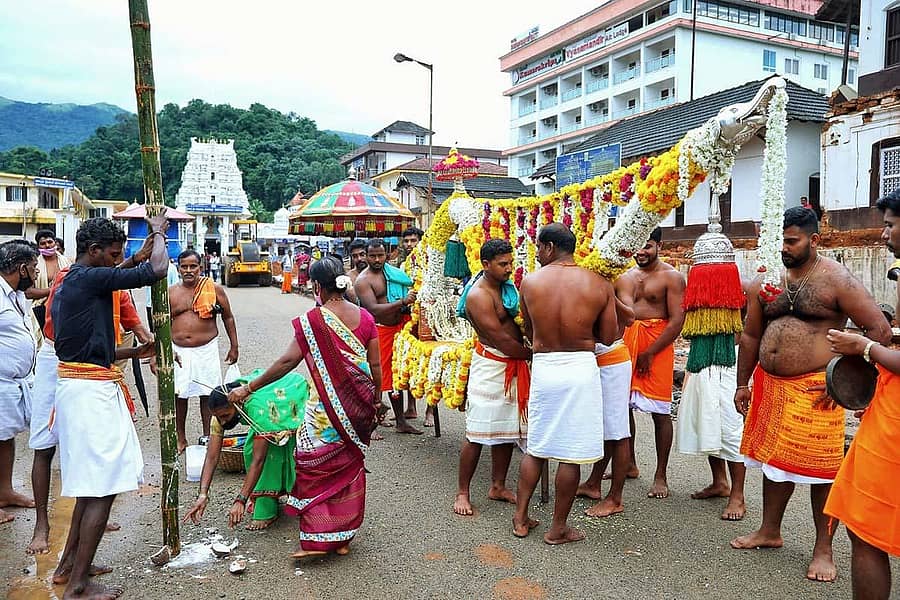 ಕುಕ್ಕೆ ಸುಬ್ರಹ್ಮಣ್ಯ ದೇವಸ್ಥಾನದಲ್ಲಿ ಶ್ರೀ ಕೃಷ್ಣಜನ್ಮಾಷ್ಟಮಿ ಆಚರಿಸಲಾಯಿತು.