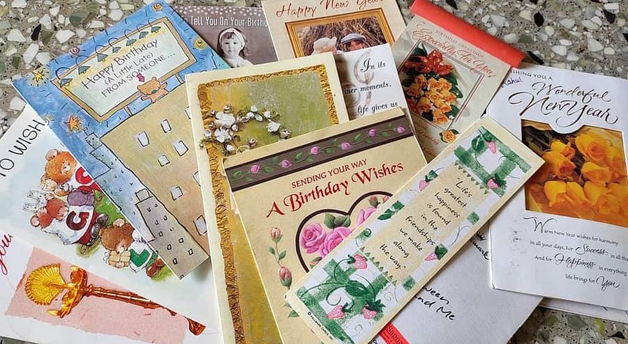 ಗ್ರೀಟಿಂಗ್ ಕಾರ್ಡುಗಳು