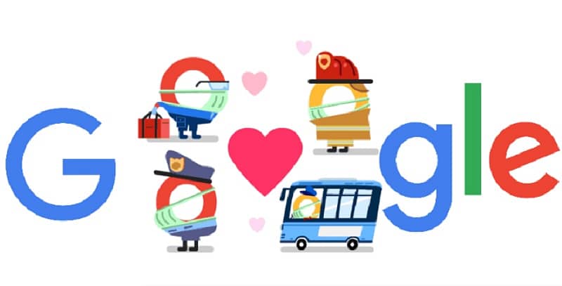 ಕೊರೊನಾ ಸಹಾಯಕರಿಗೆ ಧನ್ಯವಾದ ಅರ್ಪಿಸಿರುವ ಗೂಗಲ್ ಡೂಡಲ್