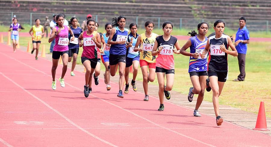 ಜೂನಿಯರ್ ಅಥ್ಲೆಟಿಕ್ಸ್ ಕೂಟವೊಂದರ ನೋಟ –ಪ್ರಜಾವಾಣಿ ಚಿತ್ರ