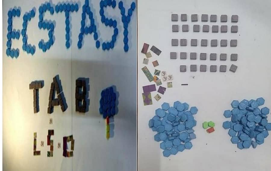 ಜಪ್ತಿ ಮಾಡಲಾದ ಡ್ರಗ್ಸ್