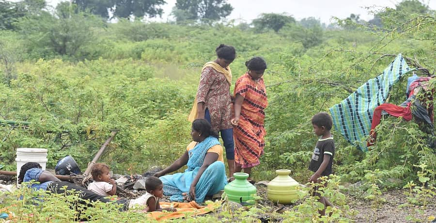 ಸೇಡಂ ತಾಲ್ಲೂಕು ಮಳಖೇಡದಲ್ಲಿ ಸೂಕ್ತ ನೆಲೆಯಿಲ್ಲದೆ ಪರದಾಡುತ್ತಿರುವ ಮೀನುಗಾರರ ಕುಟುಂಬ