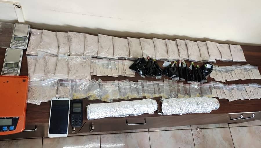 ವಶಕ್ಕೆ ಪಡೆದಿರುವ ಮಾದಕ ವಸ್ತುಗಳು