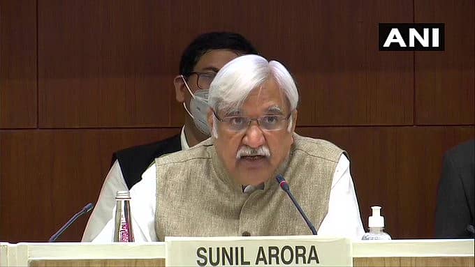 ಮುಖ್ಯ ಚುನಾವಣಾ ಆಯುಕ್ತ ಸುನೀಲ್‌ ಅರೋರ 