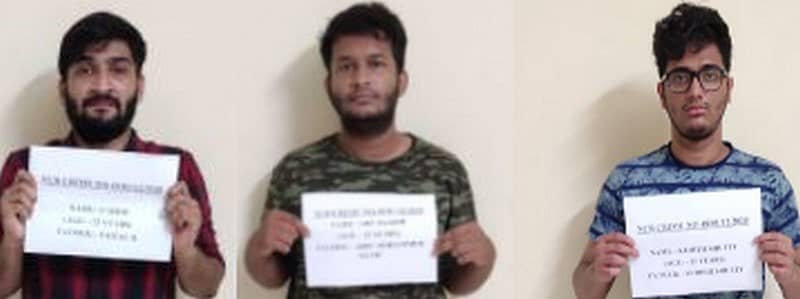 ಬಂಧಿತ ಆರೋಪಗಳ ಪೈಕಿ ಮೂವರು